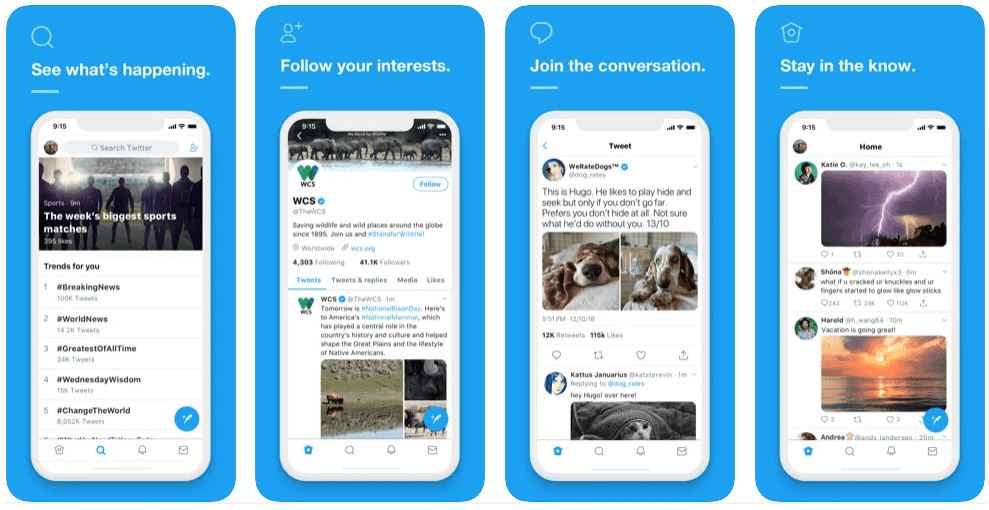 twitter social media app