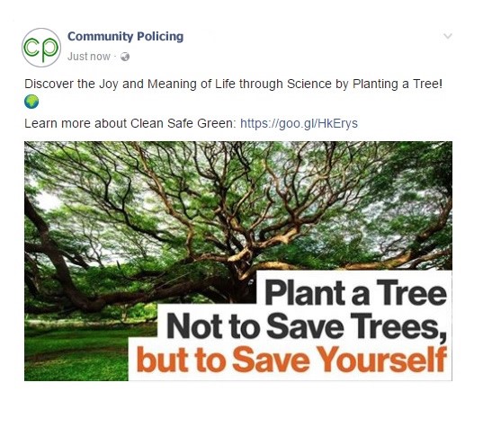 facebook page post organic reach