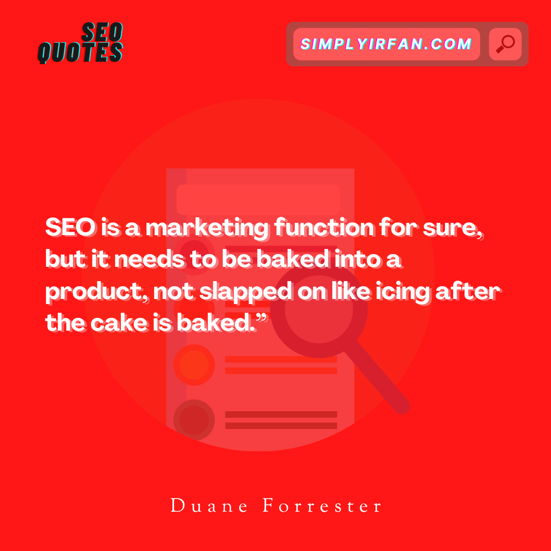 seo quote by Duane Forrester