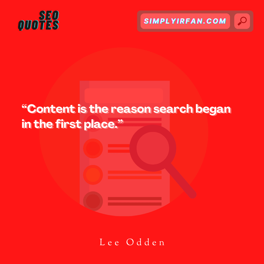 seo quote by Lee Odden