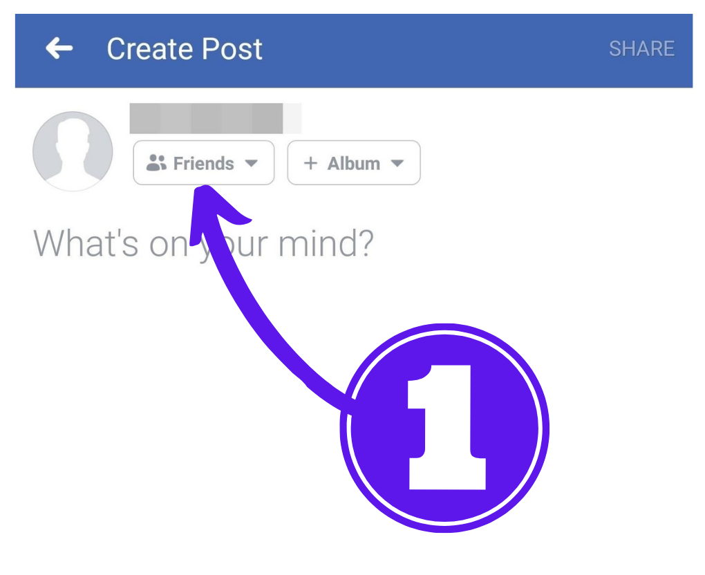 Step 1: make your Facebook post shareable mobile app, This will help to increase your audience