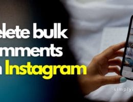 Delete comments in bulk on Instagram