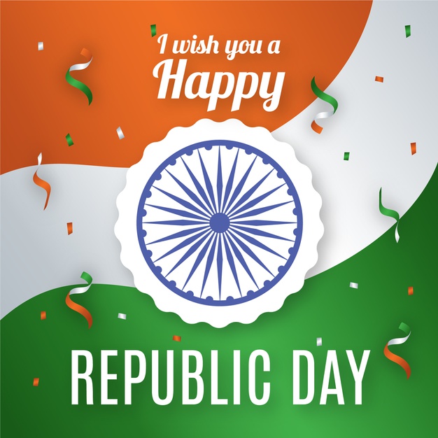 happy Republic Day India 2021 card