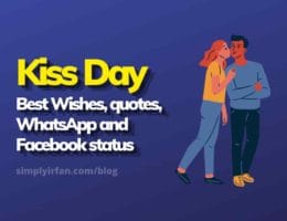 Kiss Day 2021 Best Wishes quotes WhatsApp and Facebook status