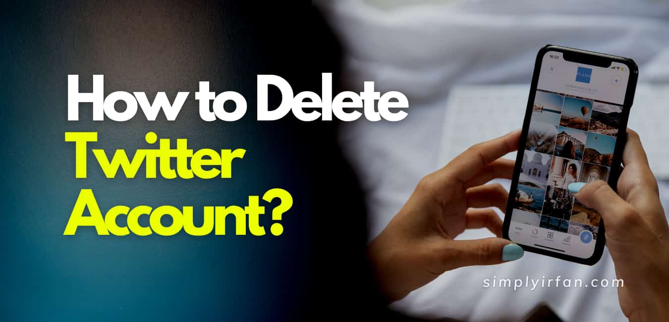 how to deactivate or delete Twitter account