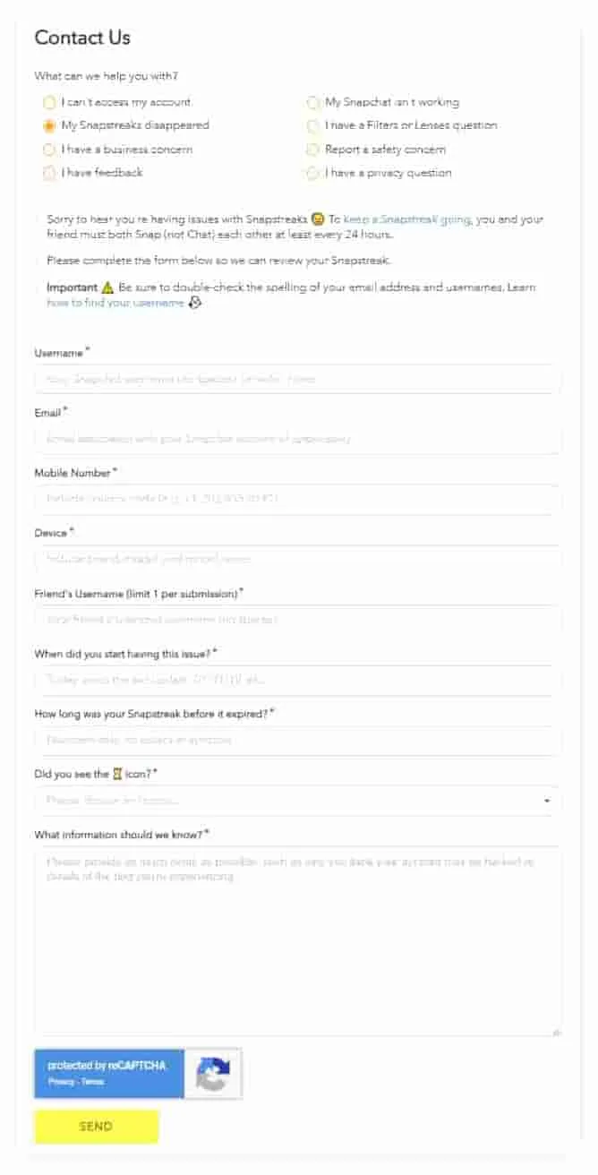 How To Get Streaks Back On Snapchat step 4 How To Get Streaks Back On Snapchat step 4