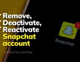 delete snapchat account, deactivate snapchat account, reactivate snapchat account: Easy guide