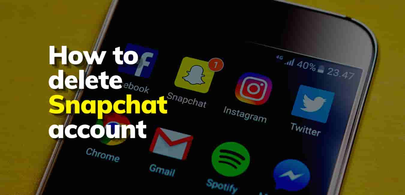 How to delete Snapchat account? step-by-step guide