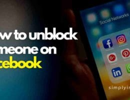 How to unblock someone on Facebook