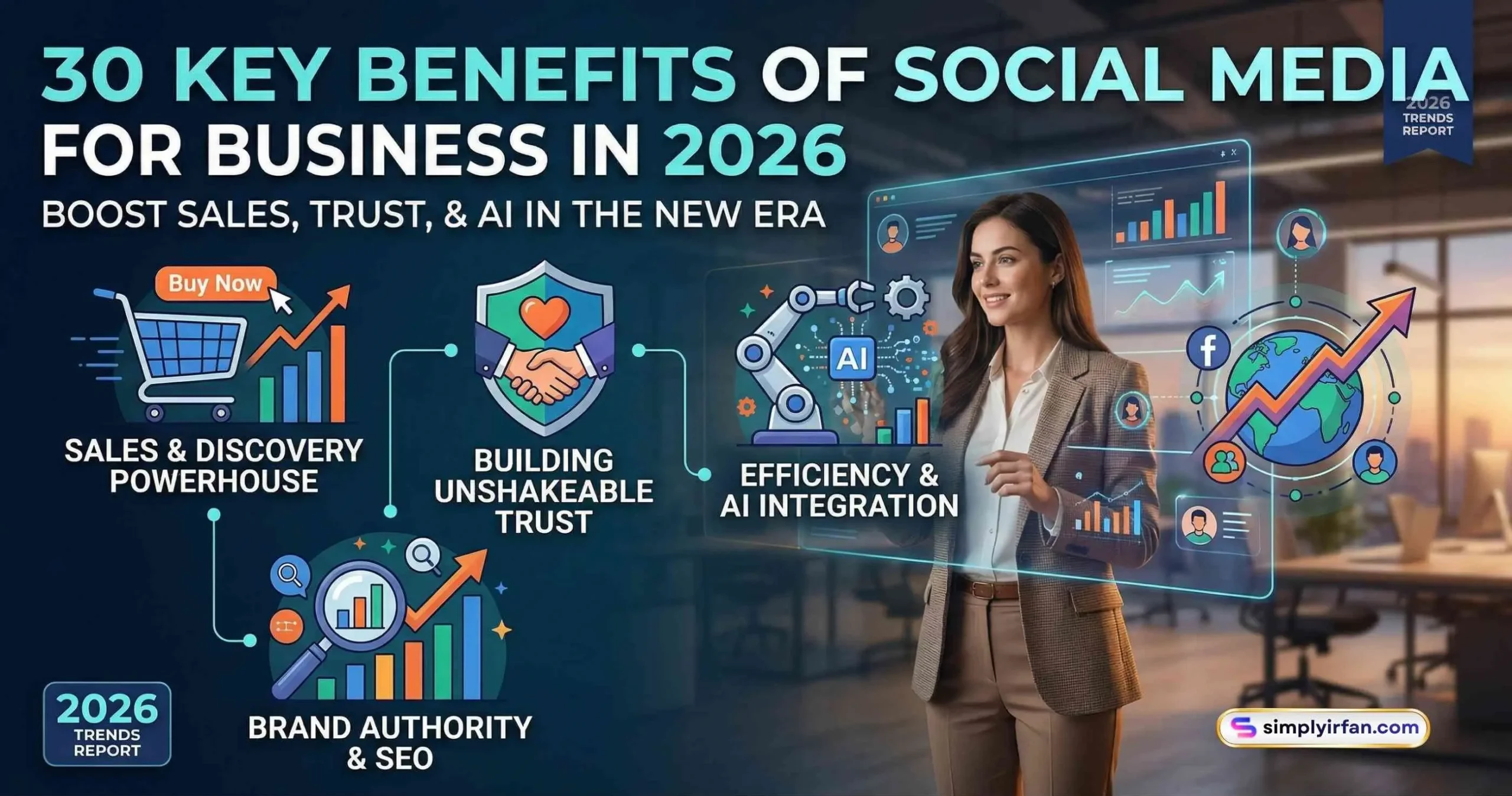 30 Key Benefits of Social Media for Business in 2026