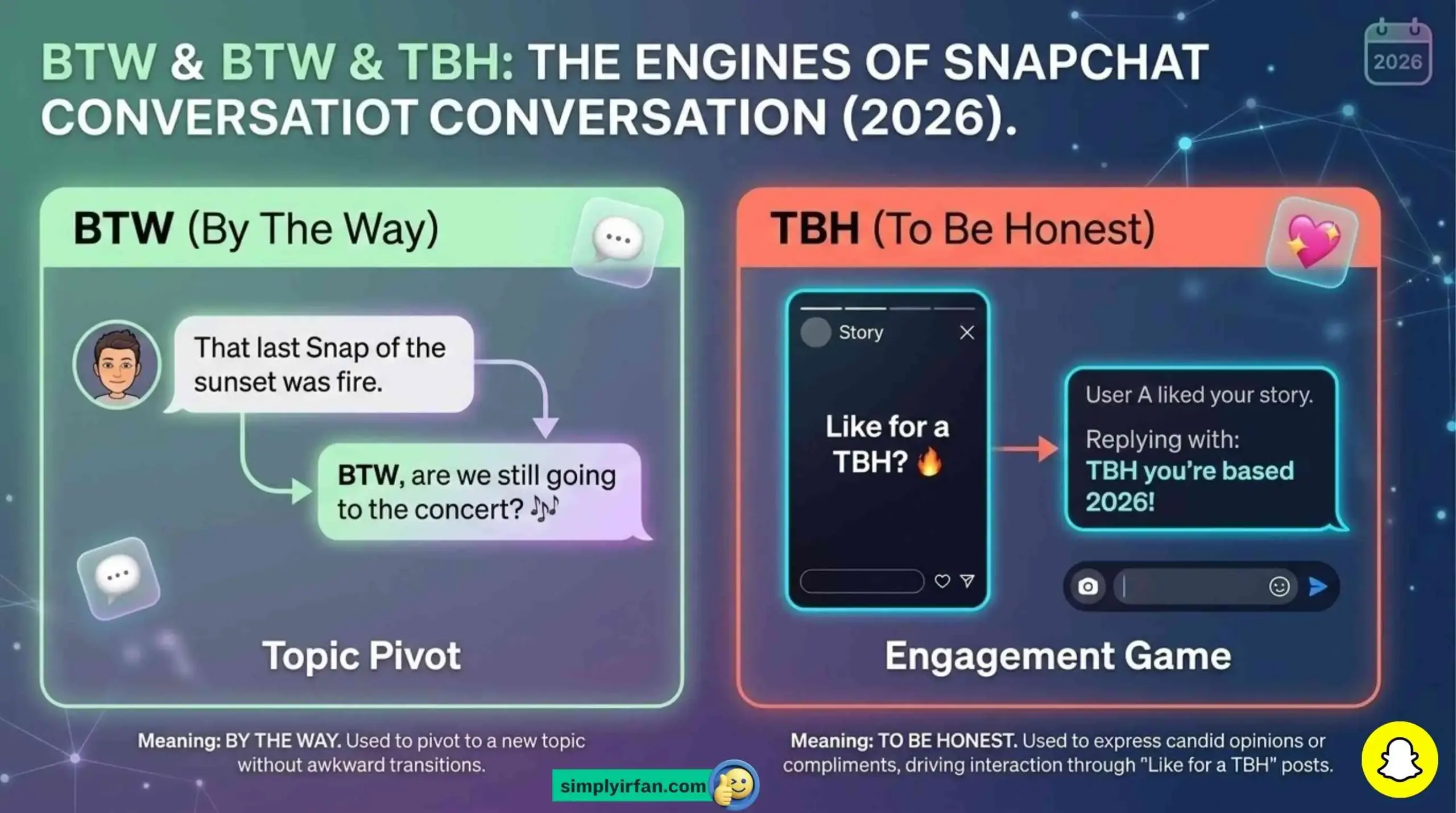 BTW and TBH Social Engines