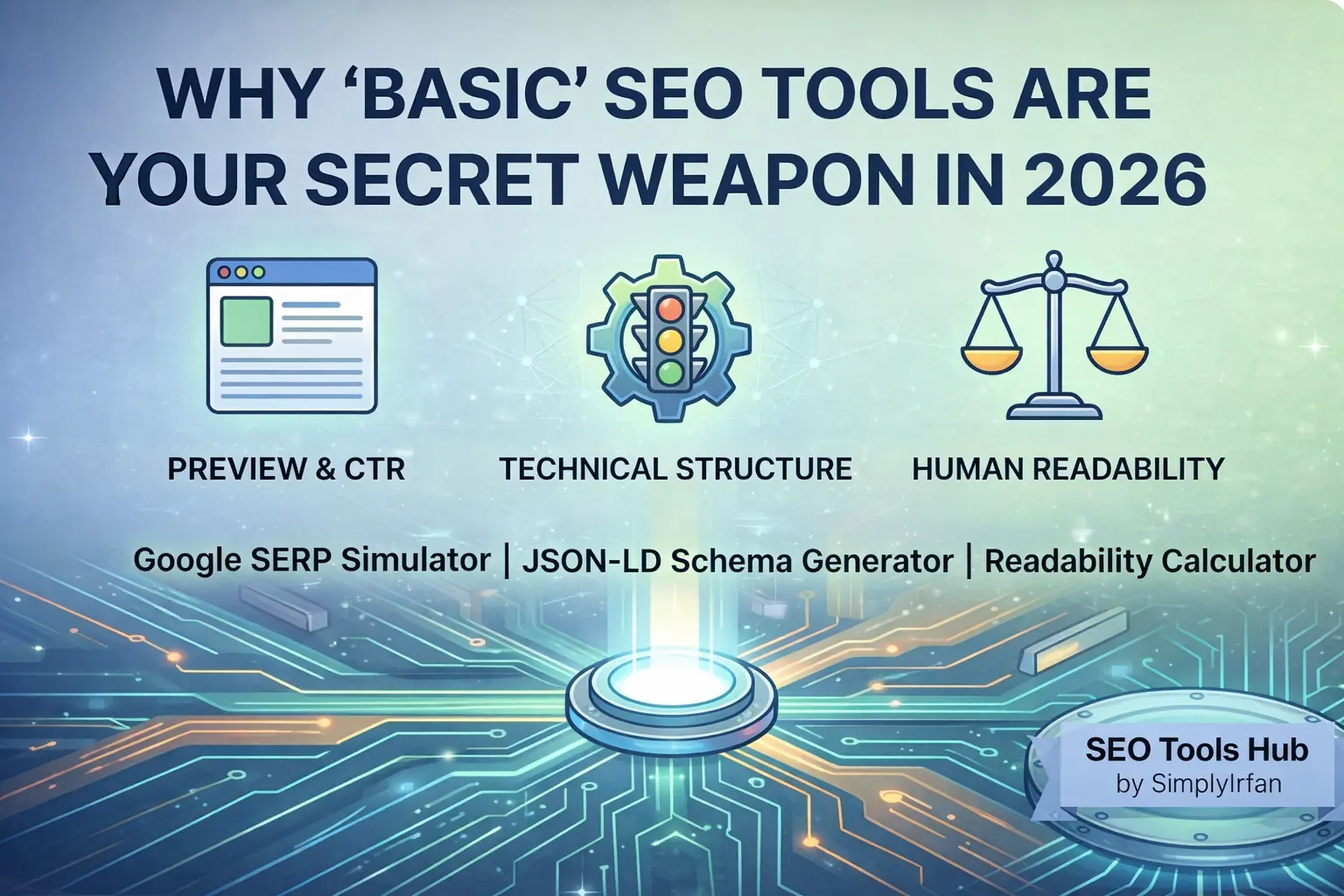 Master 2026 SEO: Why Basic Tools are Your Secret Weapon
