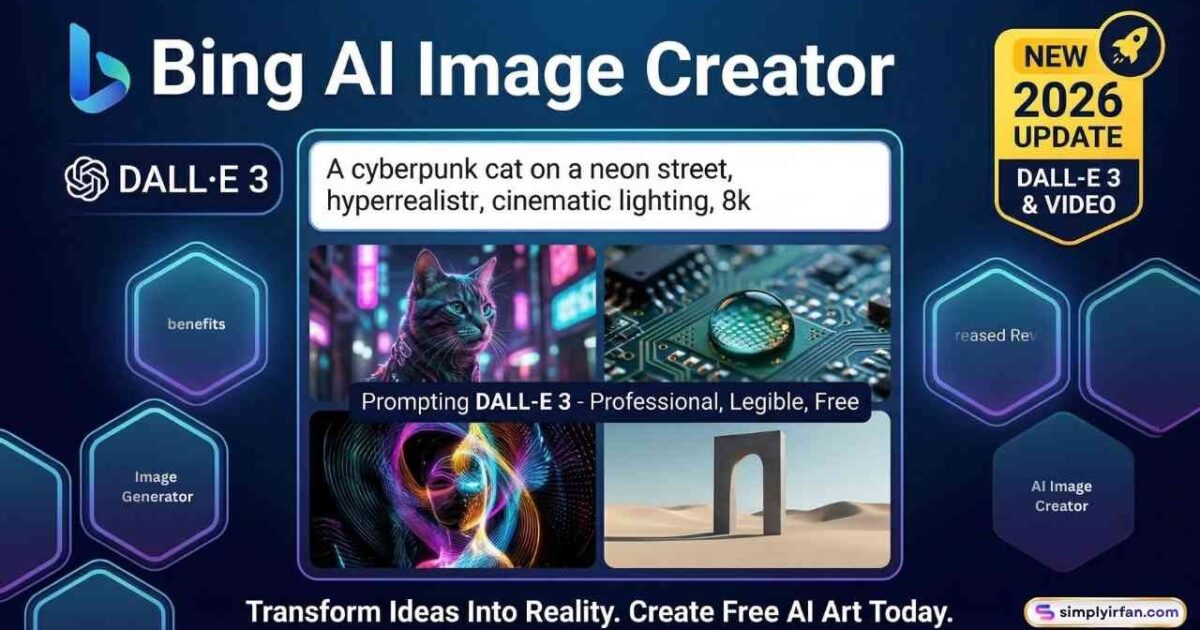 Bing AI Image Creator (2026): Create Professional Art for Free