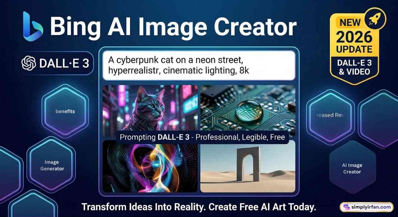 Bing AI Image Creator (2026): Create Professional Art for Free