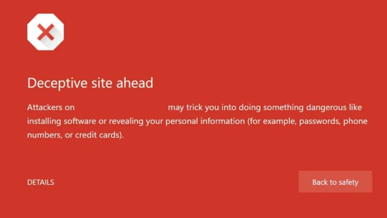 Deceptive Site Ahead Error: 4 Steps to Fix It 4 Deceptive Site Ahead' Error: 4 Steps to Fix It