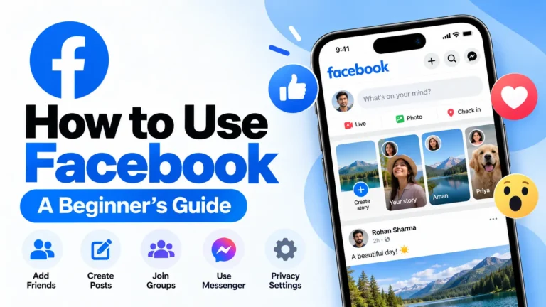 How to Use Facebook: A Beginner’s Guide