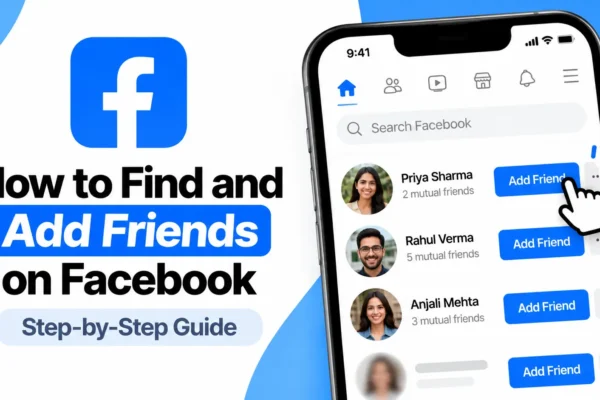 How to Find and Add Friends on Facebook (Step-by-Step Guide)
