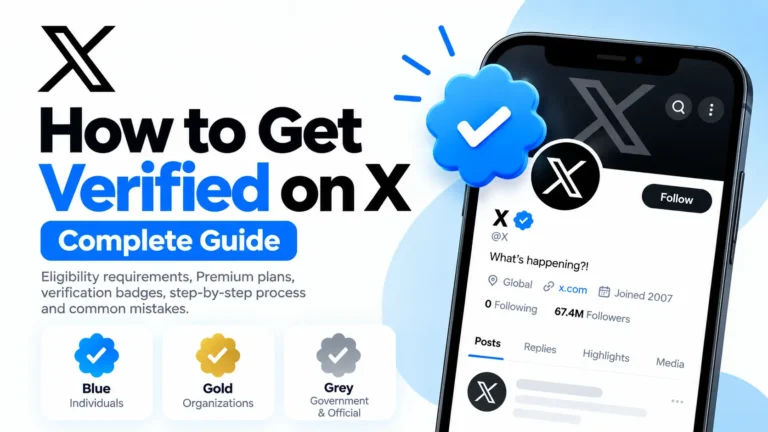 How to Get Verified on X in 2026: Complete Guide 2 How to Get Verified on X in 2026: Complete Guide