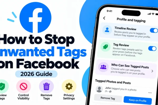 How to Stop Unwanted Tags on Facebook (2026 Guide)