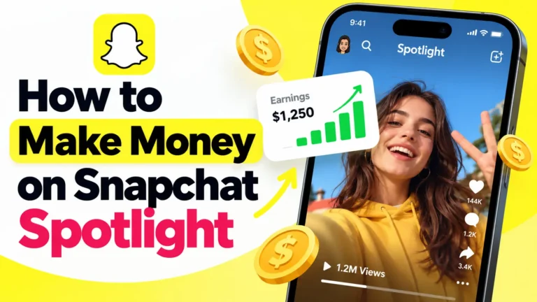 How to Make Money on Snapchat Spotlight in 2026 4 How to Make Money on Snapchat Spotlight in 2026