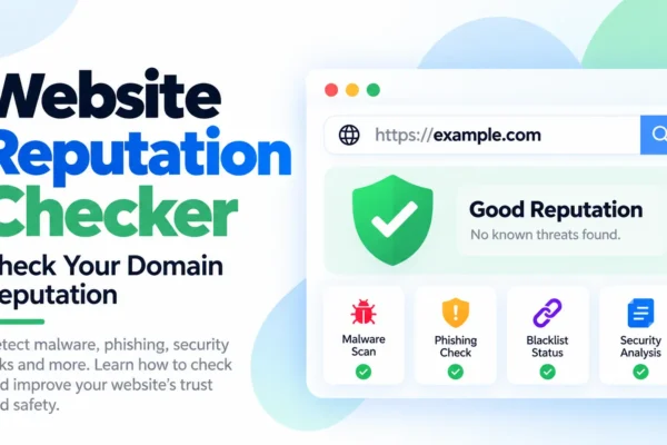 Reputation Checker: Check Your Domain Reputation