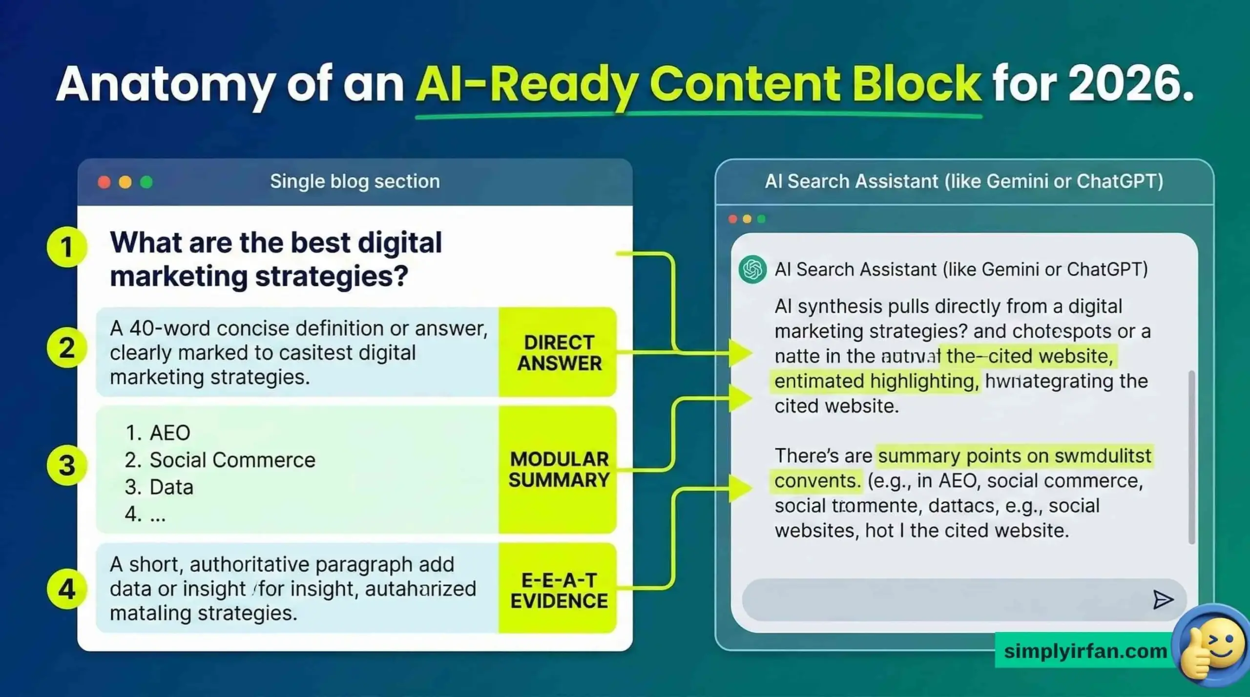 Anatomy of an AI Ready Content Block for 2026
