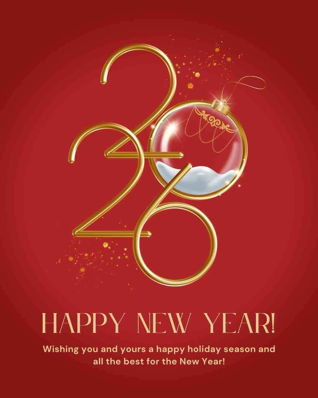 Happy New Year 2026 Wishes for Friends