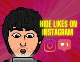 Hide likes on Instagram