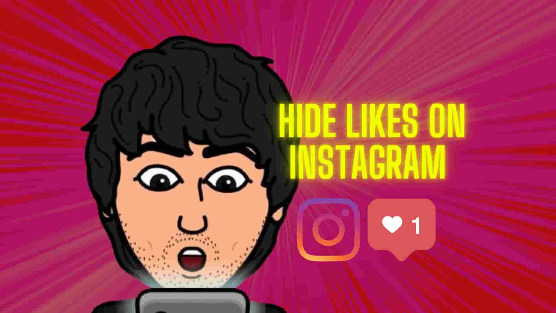 Hide likes on Instagram