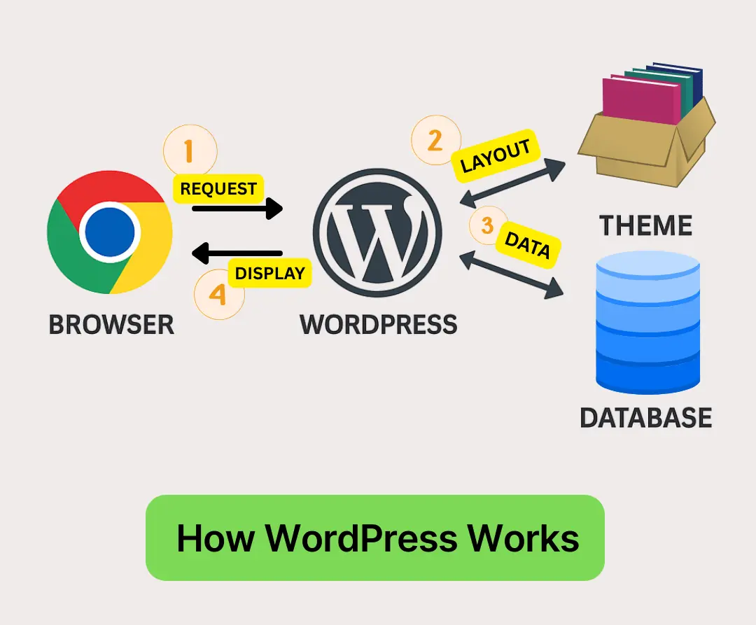 how WordPress Works