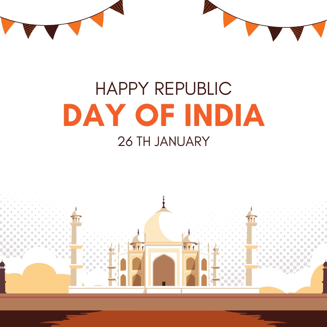 India Republic Day Card