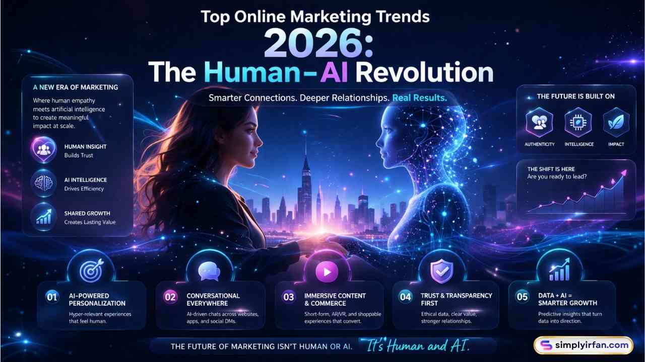 Top Online Marketing Trends 2026: The Human-AI Revolution