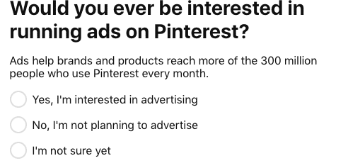 Pinterest verification process