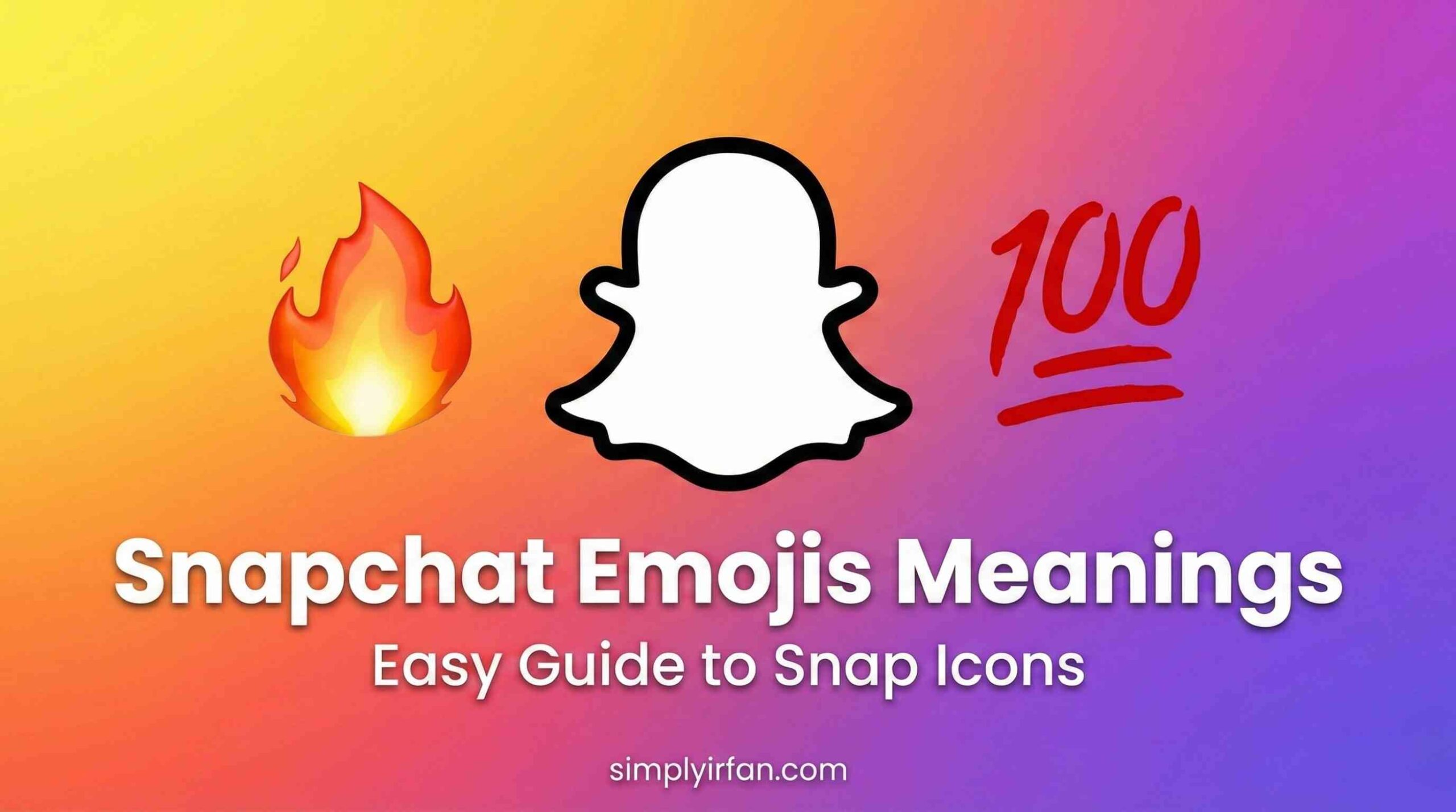 Snapchat Emojis Meanings: Easy Guide to Snap Icons 🔥💯