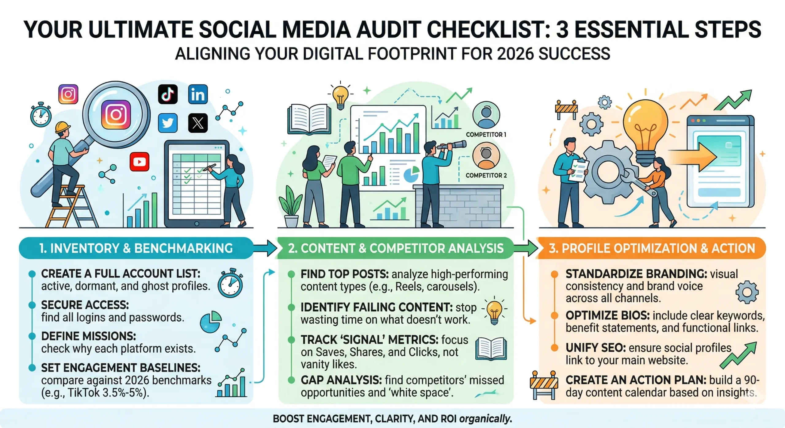 social media audit checklist