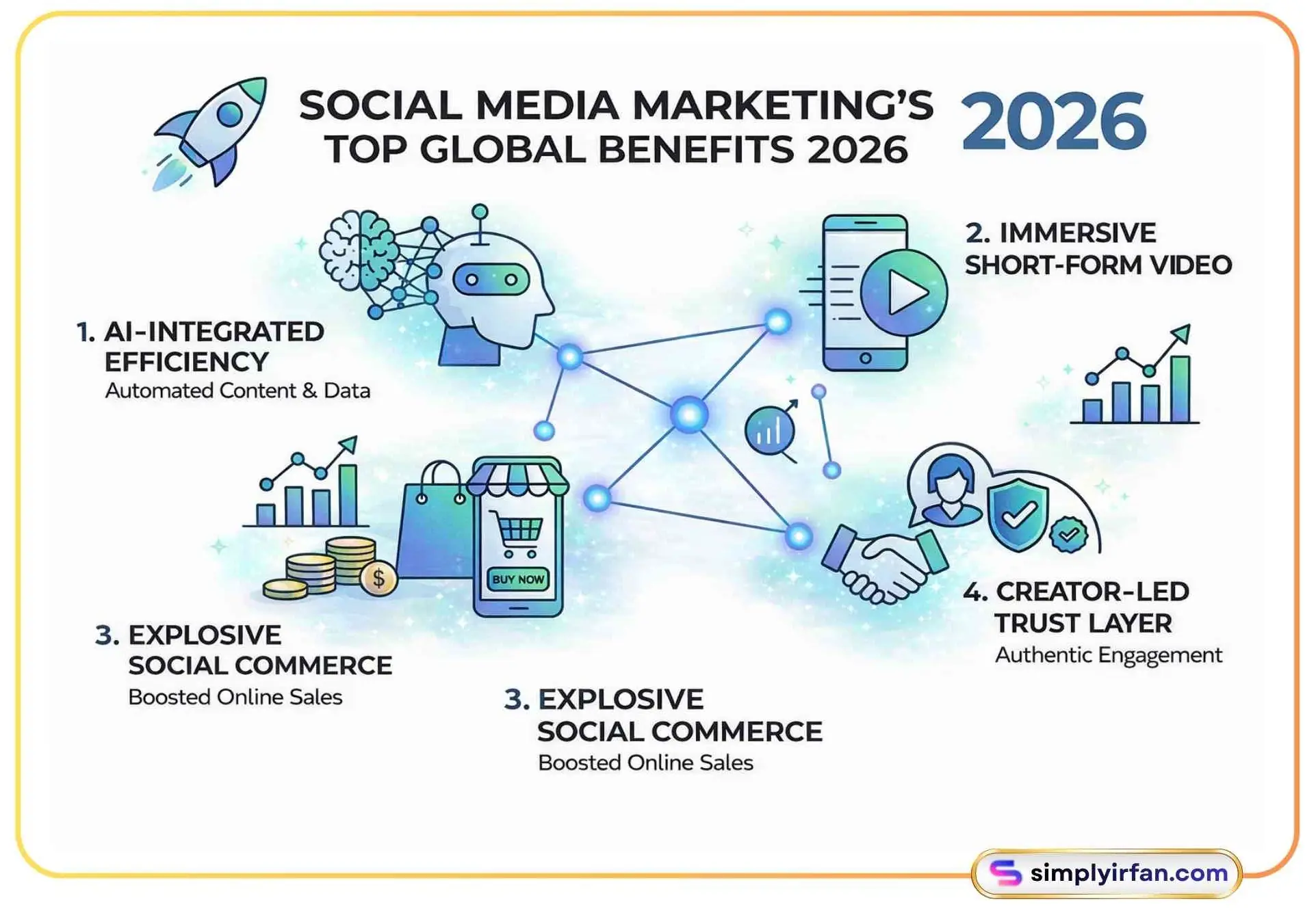 Social media marketing's top global benefits 2026